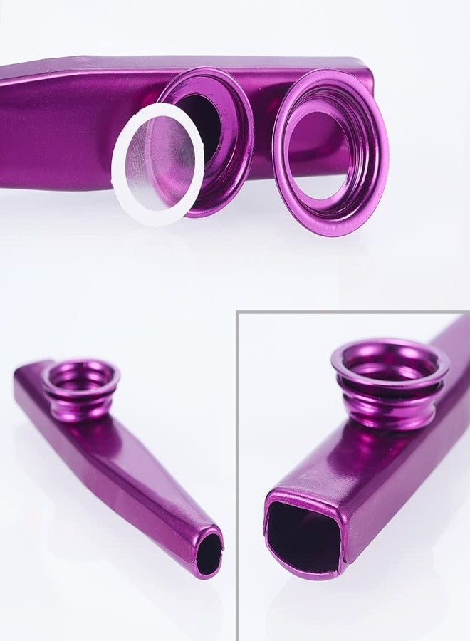 فيناياكارت كازو مصنوع من سبائك الألومنيوم وكازو فموي بخمسة أغشية فلوت - بنفسجي - Image 3